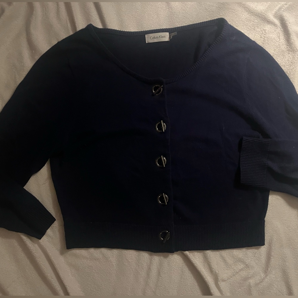 Calvin Klein cropped sweater